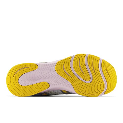 New Balance New Balance Women's Dynasoft Nergize V3 Cross Trainer, Light Arctic Grey/Sunflower, 5