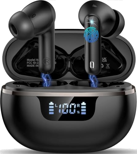 Disfruta de un sonido estéreo envolvente y claro con Bluetooth 5.4. La cancelación de ruido HD te permite concentrarte en lo que importa. Con hasta 48 horas de batería, tus auriculares son ligeros, resistentes al agua (IP7) y cómodos para cualquier actividad.