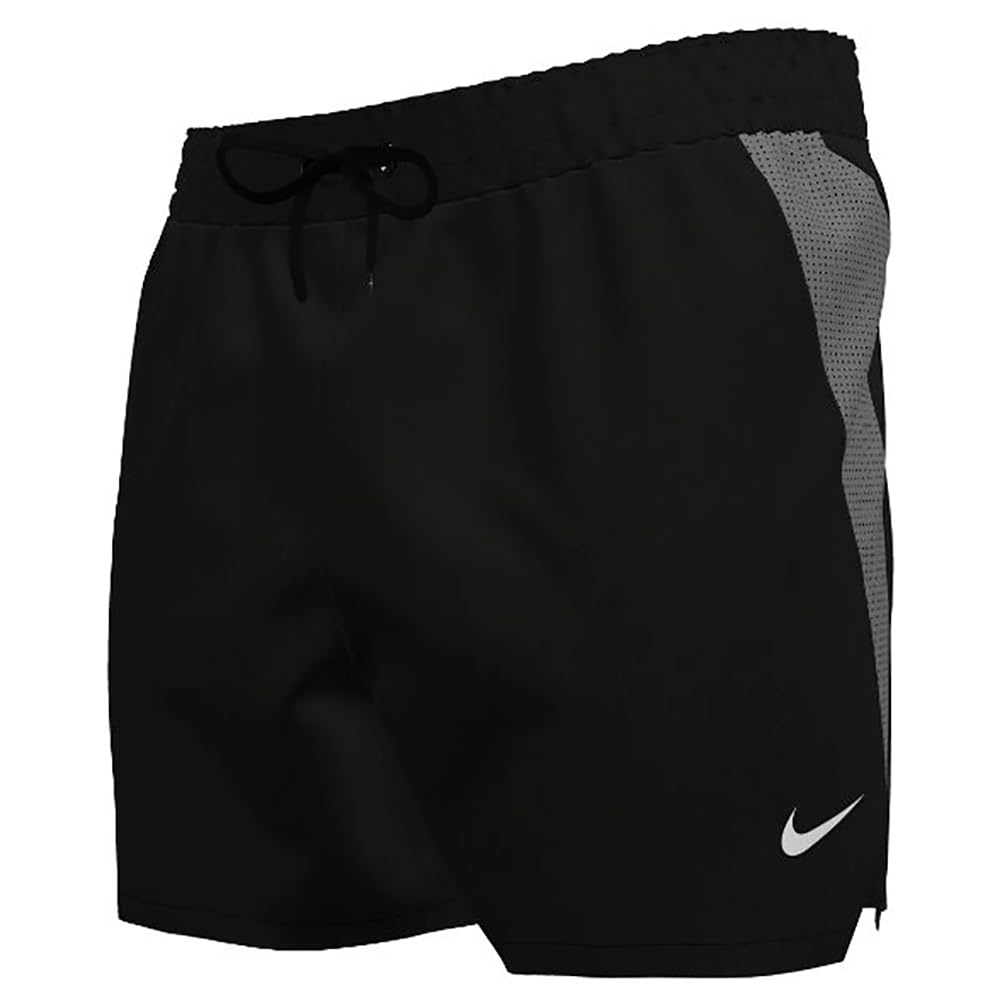 Nike Nike Swim Contend Solid Essent 5" Volley Short Black Swim Trunks Unisex - Adulto