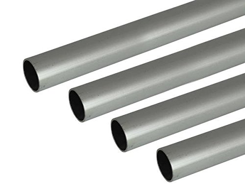 Amazon | アルミ丸パイプ 1m 1.0×10mm シルバー 4本組 オーダー