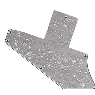 Pour Gibson 76 Explorer Re-Issue Pickguard à gratter (4 plis Blanc nacré) – Image 3