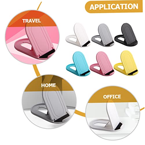 Hemobllo 12 Pçs Suporte De Telefone De Mesa Suporte Para Smartphone Suporte De Mesa Dobrável Suporte