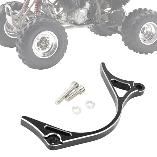 Image of Case Saver Engine Protection Cover CNC for Sportrax 400 TRX 400EX TRX400EX 99-08 TRX400X 09-14 ATV Black