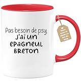 Le cadeau de noël parfait pour les amoureux des Epagneul Breton : vous cherchez un objet original et à prix mini à offrir à un ou une amoureuse de Epagneul Breton pour Noël ? Pour cette occasion spéciale, jouez le jeu jusqu'au bout en lui offrant ce mug Epagneul Breton humoristique.