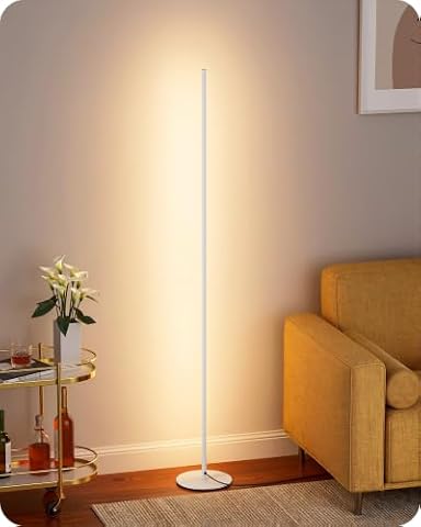 DEWENWILS&EDISHINE EDISHINE 57.5" Corner Lamp with Remote & Foot Switch, Dimmable & 7 CCT — $69.99 (13% off)