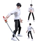 Tongyundacheng Impresión 3D JJK Figura de Acción Anime Okkotsu Yuta y Orimoto Rika Figura Modelo con Articulaciones Movibles Coleccionables Regalos