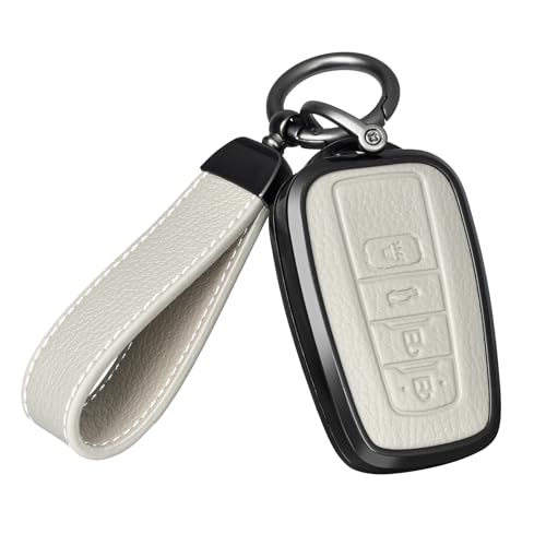 Coque de clé Toyota et porte-clés cuir pour vos trajets en Corolla, C-HR et GT86
