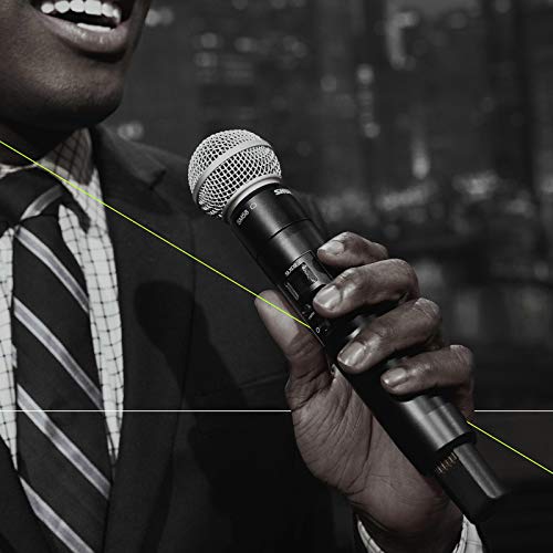 Shure Slxd24D/B58 Dual Channel Wireless Microphone System With 2 Beta 58A Handheld Mics, Slxd24D/B58-G58 #TOP7