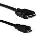 GeChic High Speed Mini-HDMI to Micro-HDMI 2.1m Cable for Cameras and 1303H/1303I/2501C/1502i Portable Monitor