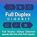 TRENDnet Gigabit PoE++ Injector, Supplies PoE (15.4W), PoE+ (30W), or PoE++ (60W), Network A PoE Device Up to 100m(328 ft), Supports IEEE 802.3af,802.at, Plug & Play, Black, TPE-117GI