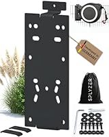 Schlauchbox Halterung für Doppelstabmattenzaun – universal Kompatibel mit Schlauchboxen & Schlauchtrommeln – Halter zur Zaunmontage, witterungsbeständig & pulverbeschichtet Anthrazit – SPLYZER®