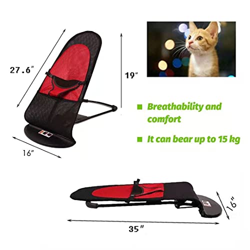 Dog Rocking Chair, Portable Cat Rocking Chair, Summer Pet Dog Bed Cat Sofa Foldable Rocking Chair Small Pet Rocking Bed #TOP5
