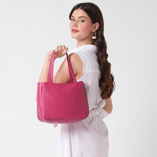 Image of Caprese Elena Medium Satchel Bag for Women with Adjustable & Detachable Strap | Spacious, Versatile Shoulder, Crossbody & Handheld Bag for Work, Travel, and Everyday Use