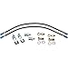 18 Inch Kevlar -3AN Brake Line Kit, 3/8 Inch or 10mm, 3/8-24 IFF