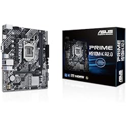 Asus Prime H510M-K R2.0, Intel H470, 1200, Micro ATX, 2 DDR4, VGA, HDMI, 1 x M.2
