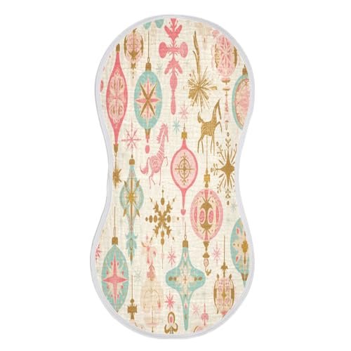 Kigai Horse Lamp Ball Baby Burp Cloths Extra Soft and Absorbent Burping Rags Cotton Burping Clothes Baby Washcloths for Newborn Boys Girls - 1 Pack2