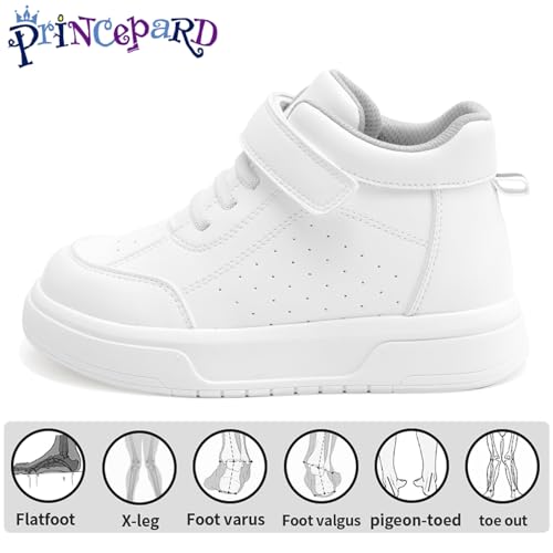 Orthopedic Shoes for Kids with Ankle and Arch Support,Fashion Thick Sole Sneakers2