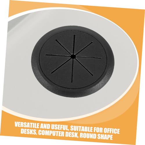 4 Piezas Tapones Redondos para Agujeros de Cable Cubiertas de Agujeros de Escritorio Duraderas para Gestión de Cables Sin Costuras Instalación Fácil para Organizar Cables en Escritorios y Espacios de Trabajo miniatura 4