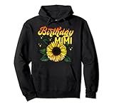 party family matching sunflower birthday mimi felpa con cappuccio