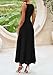 PRETTYGARDEN Skirt Sets Women 2 Piece Outfits 2025 Summer Casual Knit Tank Tops Flowy Midi Skirts Matching Vacation Clothes (Black,Large)