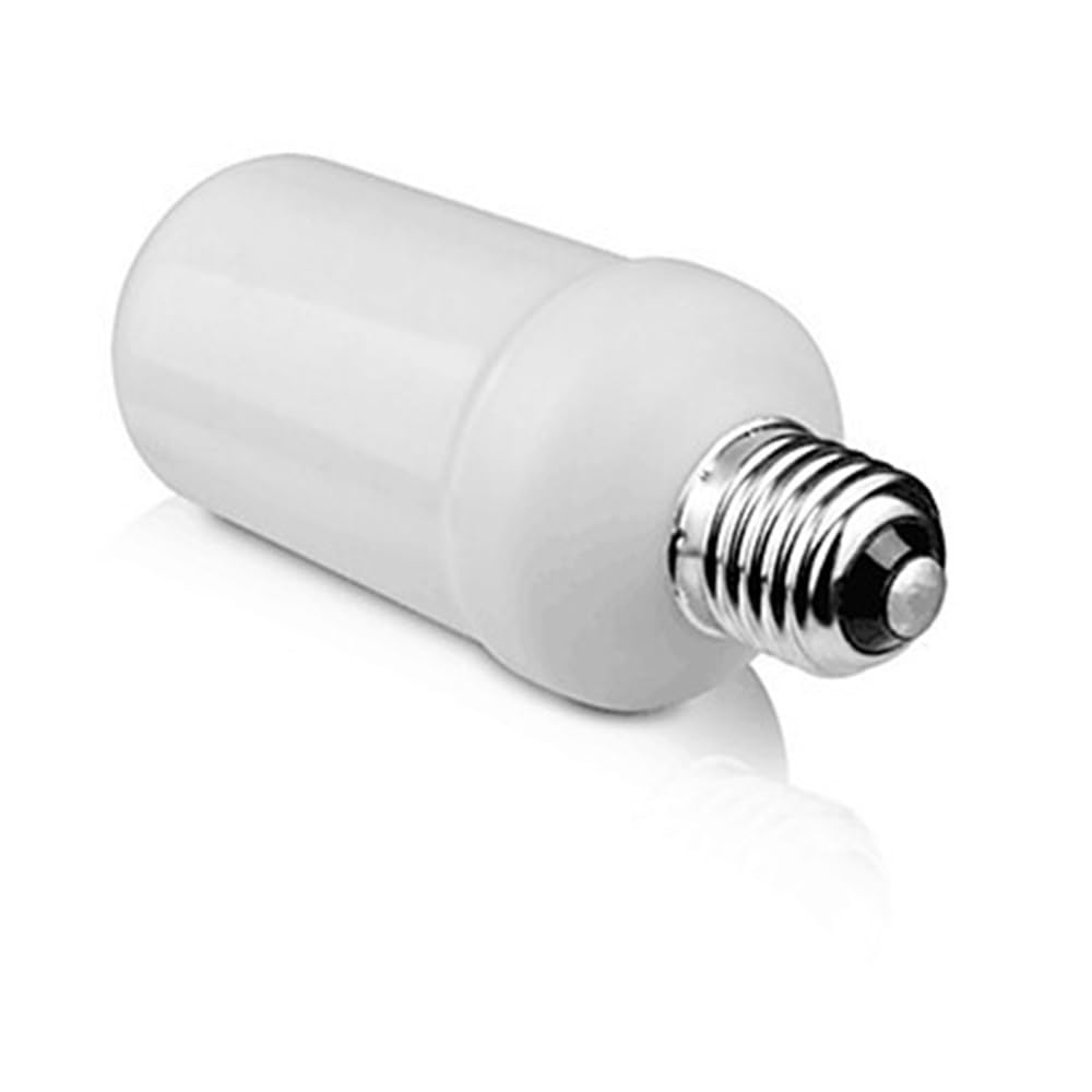 RZL Illuminazione, Confezione da 4 lampadine LED Flam AC85-265V E27 5W Vintage Gas Lampadine Animate Effetto Fuoco Tremolante Luce Decorativa