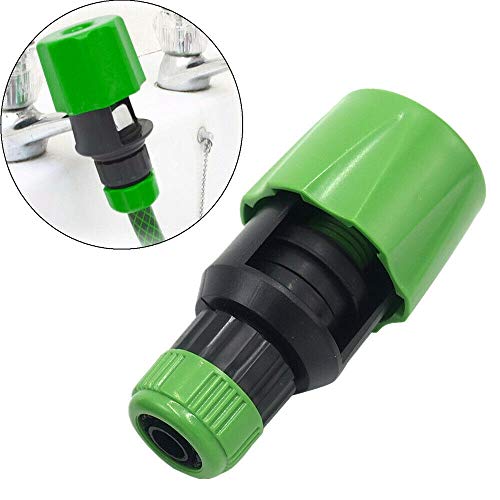 DaMohony Kitchen Pipe Connector Universal Water Tap Connector Lawn to Garden Hose Pipe Connector Mixer Kitchen Adapter Indoor Outdoor for Home - Thumbnail 5