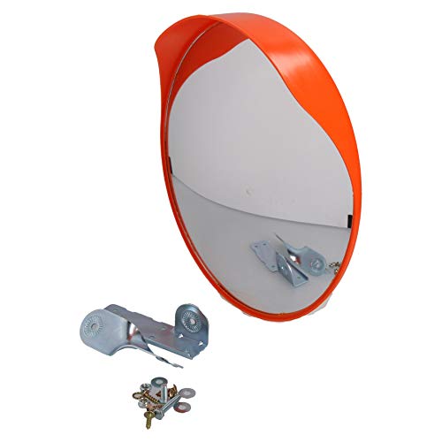 Miroir de sécurité convexe 30cm boutique miroir d'allée angle mort