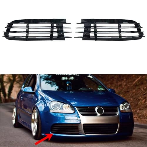 Rejilla de luz antiniebla para reparar frontal de Golf 5 MK5 R32 4