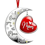Gifts for Mom from Daughter Son - Christmas Ornaments 2025 for Tree Decorations - Mom Gifts for Christmas, Mother Daughter Gift Ideas, Mama Gift for Mother in Law