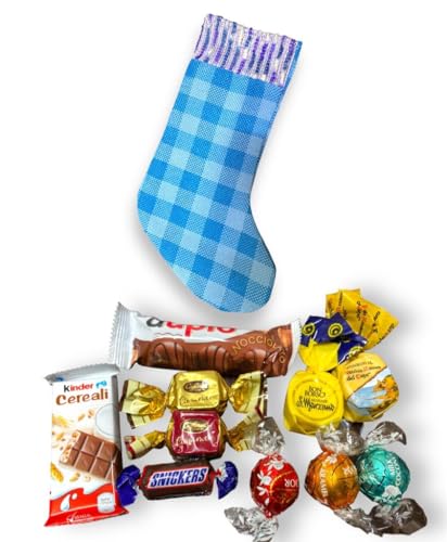 Calza Befana Con Cioccolatini Kinder e Caramelle Assortite