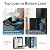 Tehanld Top Loading Water Cooler Dispenser Hot Cold & Cool Water Dispenser for 3 or 5 Gallon Bottles, Child Safety Lock, Simple Quite Design, Ideal for Home, Office, Living Room, Space Black