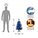 National Tree Company Artificial Christmas Tree, Blue Tinsel, Includes Stand, 3 feet