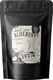 Blueberry Muffin Flavored Coffee – Juicy Wild Blueberry & Golden Crumble Notes | Whole Bean, Ground, or Decaf | Medium Roast Arabica | Gourmet Breakfast-Inspired Blend | 1lb Bag by Wander Coffee