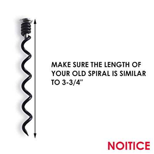 Best 6 Pack Replacement Corkscrew Spiral/Worm For Kaycrown And Bestutensils Wine Opener #TOP1