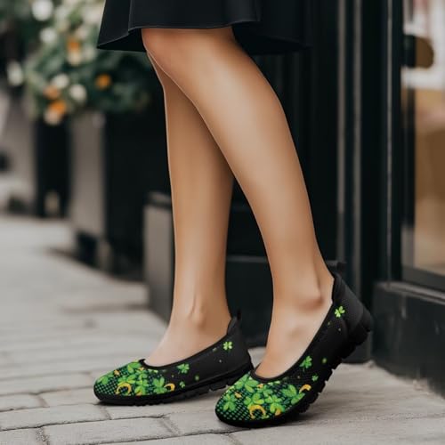 Image of Walking Shoes Women Breathe Mesh Slip On Sneakers Women Comfortable Lightweight