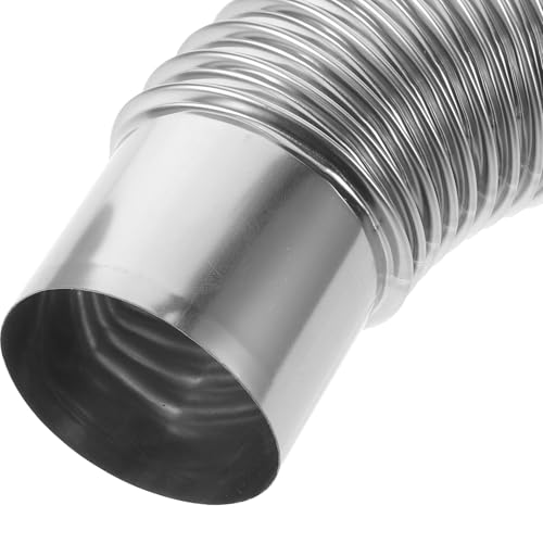 Codo de acero inoxidable para chimenea de 45 grados y 3 piezas para estufas 4