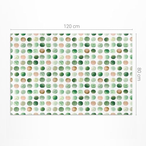 Tapis de sol vinyle 80x120 cm imperméable et résistant pour l'extérieur