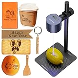 LaserPecker LP1 Plus Graveur Laser Portable 455nm Diode Idéal pour Débutant et Personnalisation d'Objets DIY, Extérieur, Marchés aux Puces compatible avec Bois Papier plus de 100+ matériaux