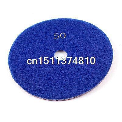 Generic Marble Concrete Buffing Wet Dry Diamond Polishing Pad 50 Grit 4.85""