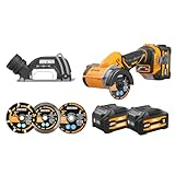 ALLOYMAN 20V Cordless Mini Circular Saw, Brushless...