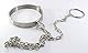 ZWFUN O-Ring Halsband SM Bondage Spielzeug SexToys Halsbänder damen silber Necklace Choker Fetisch Sexspielzeug für die für Männer Frauen Paare halsband damen für Spaß Training Sextoys (S:11.6cm)