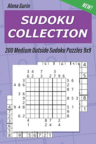 Sudoku Collection: 200 Medium Outside Sudoku Puzzles 9x9