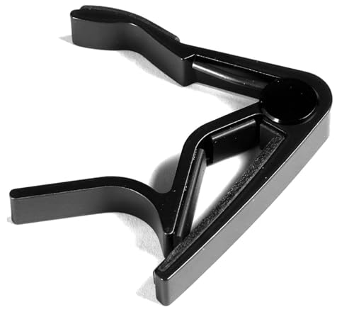 Image of The Tune Town - Guitar Capo Quick Change For Ukulele, Electric And Acoustic Guitars Black Color