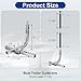 Hishine 1 Pair of Boat Trailer Guide L Shaped, 31