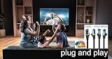 Kabel sieciowy Cat6 o długości 2 m (10 sztuk czarnych)
