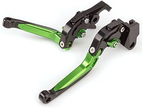 Miniatura 8 de FXCNC Billet Folding Extendable Adjustable Brake Clutch Levers Compatible with Raptor YFM660 01-04, TTR125L/LE/LW 00-16, Banshee 350 02-06