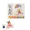 Doms FSC 24 Colour Pencil Flat TIN