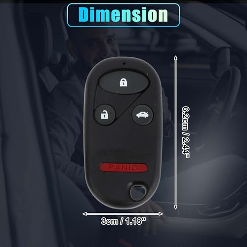 Télécommande 4 boutons pour simplifier vos trajets en Civic au quotidien - 6