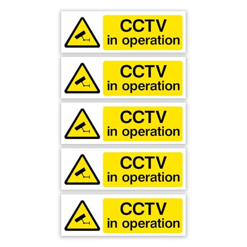 Ninoclar CCTV in Operations 15 x 5 cm (Pack of 05)