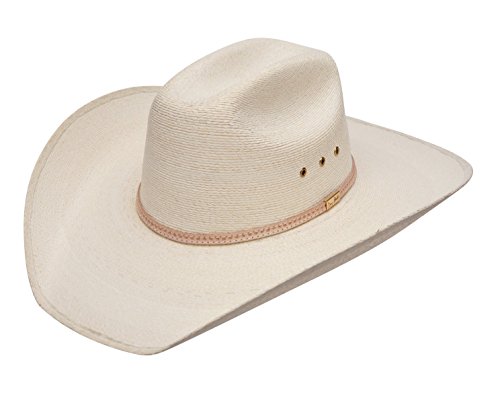 Stetson And Dobbs Hats RSCTRL-8040 Centerline,Eyelets,Reg Cowboy Hat, Natural - L